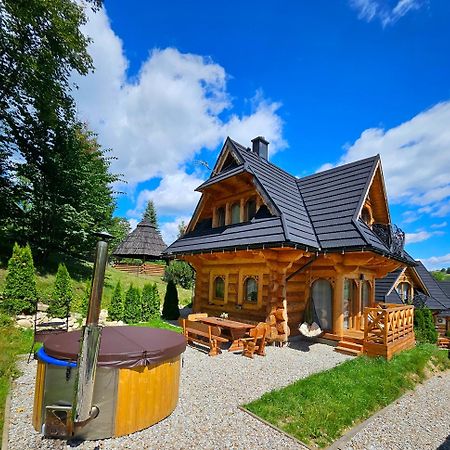 Goralska Chatka 3 Highland Cottage - Jacuzzi, Sauna, Split Ac, Private Parking, Mountains View زاكوباني المظهر الخارجي الصورة