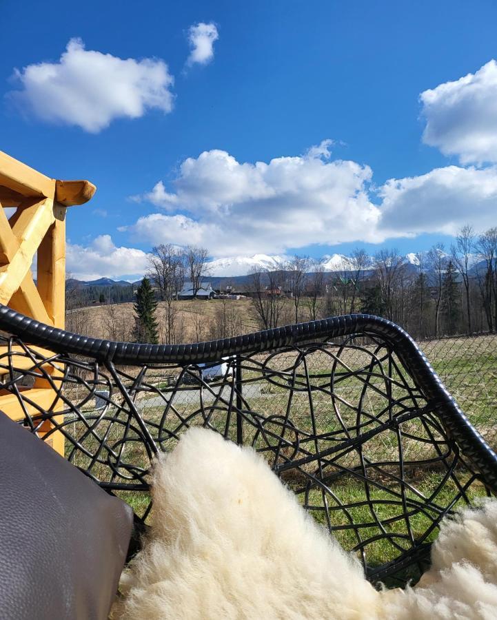 Goralska Chatka 3 Highland Cottage - Jacuzzi, Sauna, Split Ac, Private Parking, Mountains View زاكوباني المظهر الخارجي الصورة