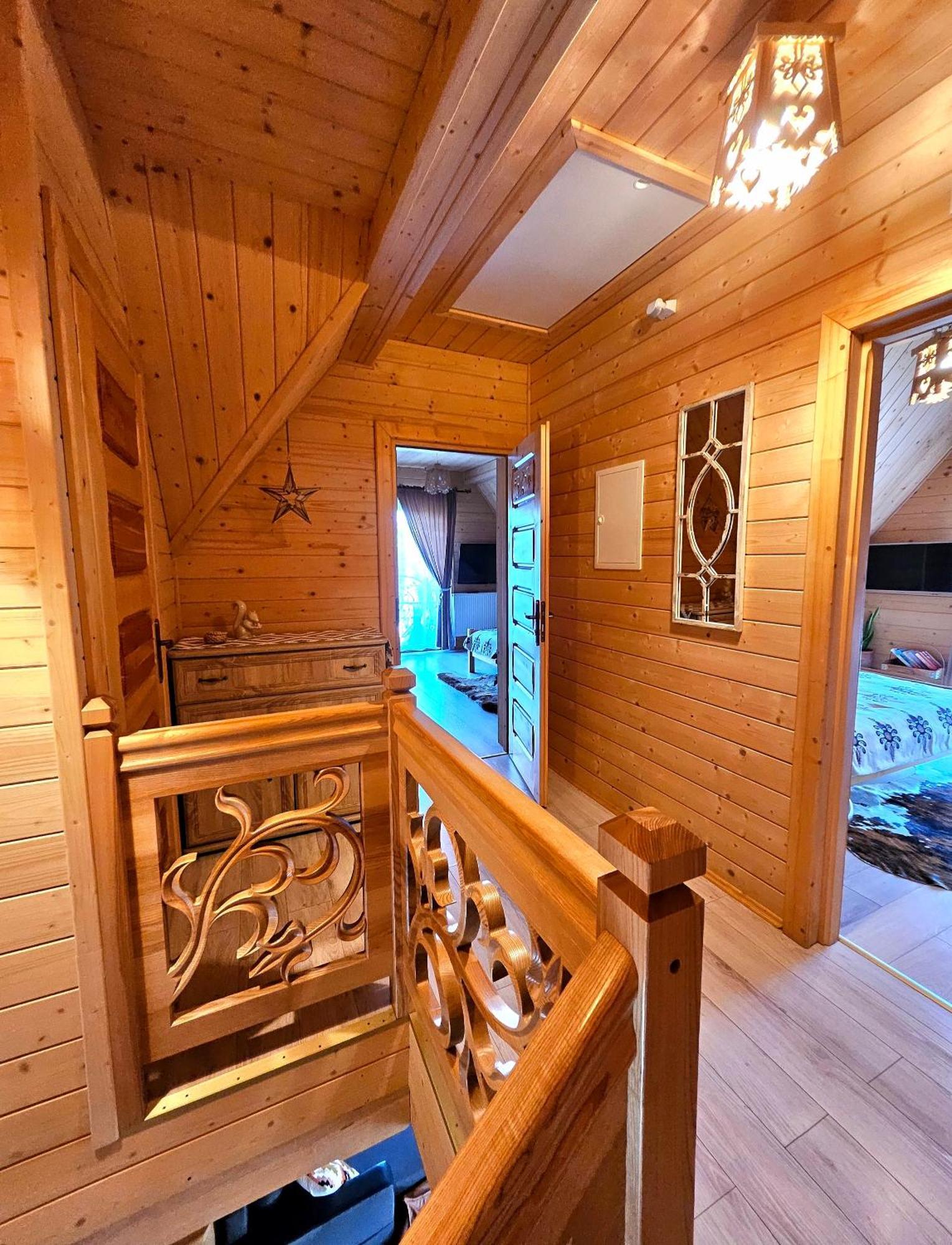 Goralska Chatka 3 Highland Cottage - Jacuzzi, Sauna, Split Ac, Private Parking, Mountains View زاكوباني المظهر الخارجي الصورة