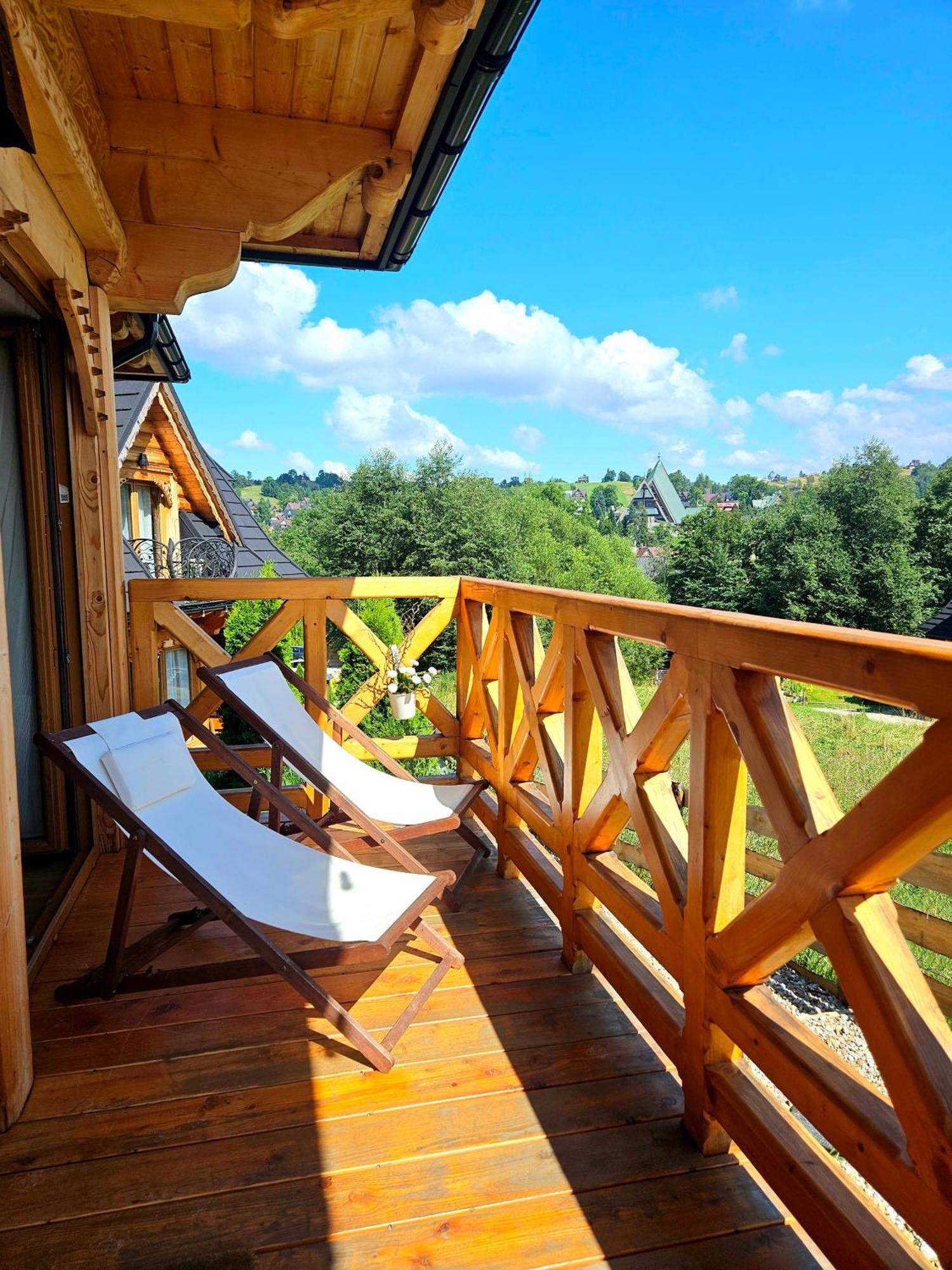 Goralska Chatka 3 Highland Cottage - Jacuzzi, Sauna, Split Ac, Private Parking, Mountains View زاكوباني المظهر الخارجي الصورة