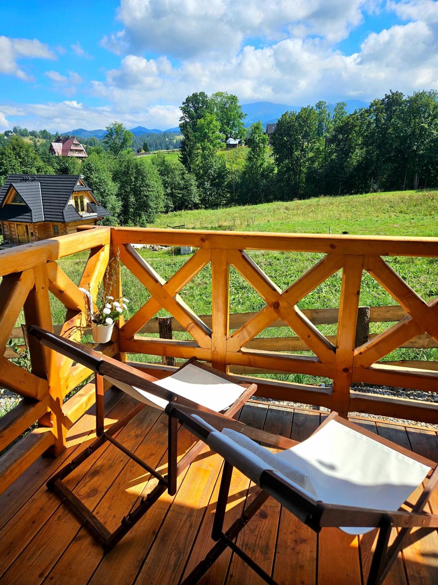 Goralska Chatka 3 Highland Cottage - Jacuzzi, Sauna, Split Ac, Private Parking, Mountains View زاكوباني المظهر الخارجي الصورة